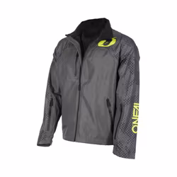 O'NEAL SHORE Rain Jacket Gray/Neon Yellow