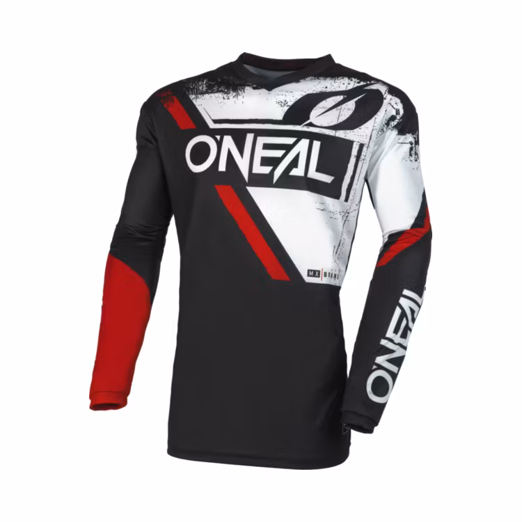 O'NEAL ELEMENT Jersey SHOCKER Black/Red SLUTSÅLD