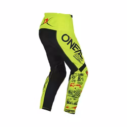 O'NEAL ELEMENT Youth Pants ATTACK Neon Yellow/Black