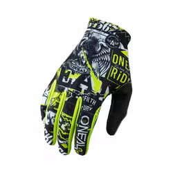 O'NEAL MATRIX Youth Glove ATTACK Black/Neon Yellow