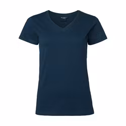 TOPSWEDE 202 V-ringad T-shirt DAM Marin