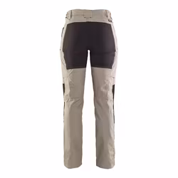 BLÅKLÄDER Servicebyxa med stretch Dam Sand/Svart