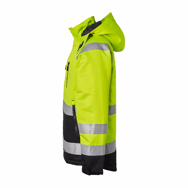 TOP SWEDE 131 Jacket Fluorescerande Gul/Svart Klass 3