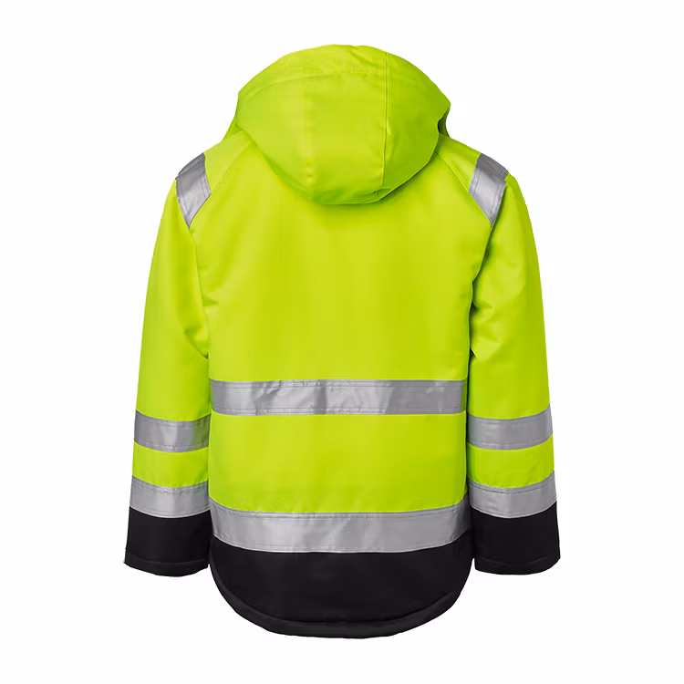 TOP SWEDE 131 Jacket Fluorescerande Gul/Svart Klass 3