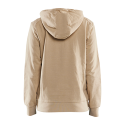 BLÅKLÄDER Luvtröja 3D Dam Varm Beige