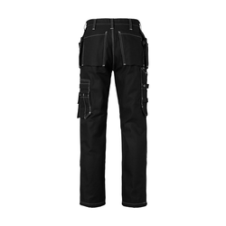 TOPSWEDE Hantverksbyxa Craftsmen Svart 100% Bomull