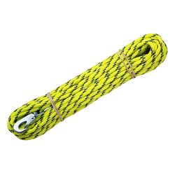 ALAC Spårlina Nylon 15 m Reflex Gul