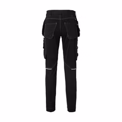 TOPSWEDE Hantverksbyxa Craftsmen 4-vägsstretch Dam Svart