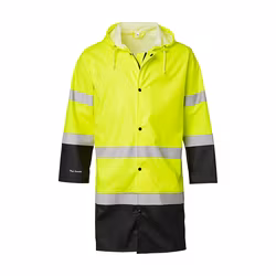 TOPSWEDE 181 Rain Jacket Hi-Vis Fluorescent yellow/black