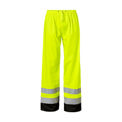 TOPSWEDE 182 Rain Trousers Hi-Vis Fluorescent yellow/black