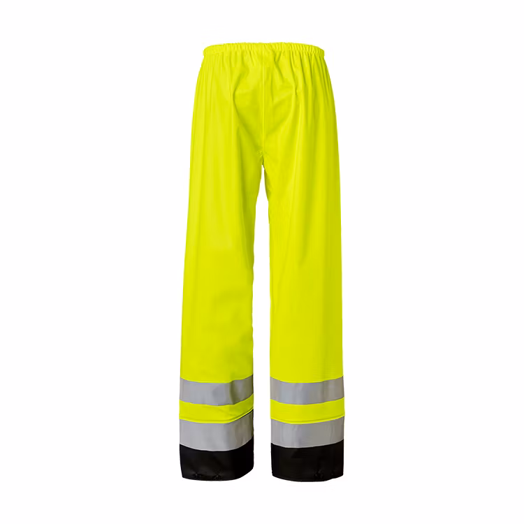 TOPSWEDE 182 Rain Trousers Hi-Vis Fluorescent yellow/black