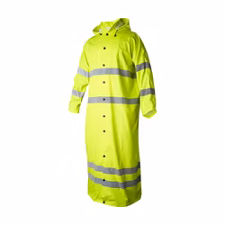 TOPSWEDE 9095 Rain Coat Hi-Vis Fluorescent yellow