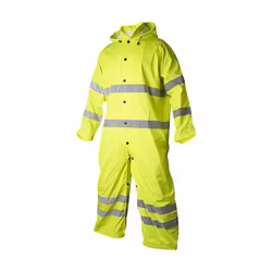 TOPSWEDE 9095 Rain Coat Hi-Vis Fluorescent yellow
