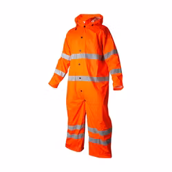 TOPSWEDE 9095 Rain Coat Hi-Vis Fluorescent orange