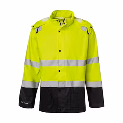 TOPSWEDE 180 Rain Jacket Hi-Vis Fluorescent yellow/black