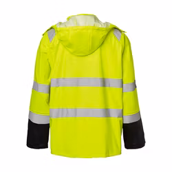 TOPSWEDE 180 Rain Jacket Hi-Vis Fluorescent yellow/black