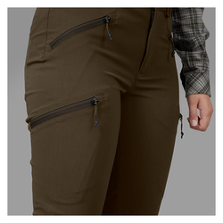 SEELAND Larch Stretch Trousers Women Pine green
