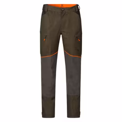 SEELAND Venture Trousers Pine green/Hi-Vis orange