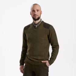 DEERHUNTER Sheffield Knit with V-neck