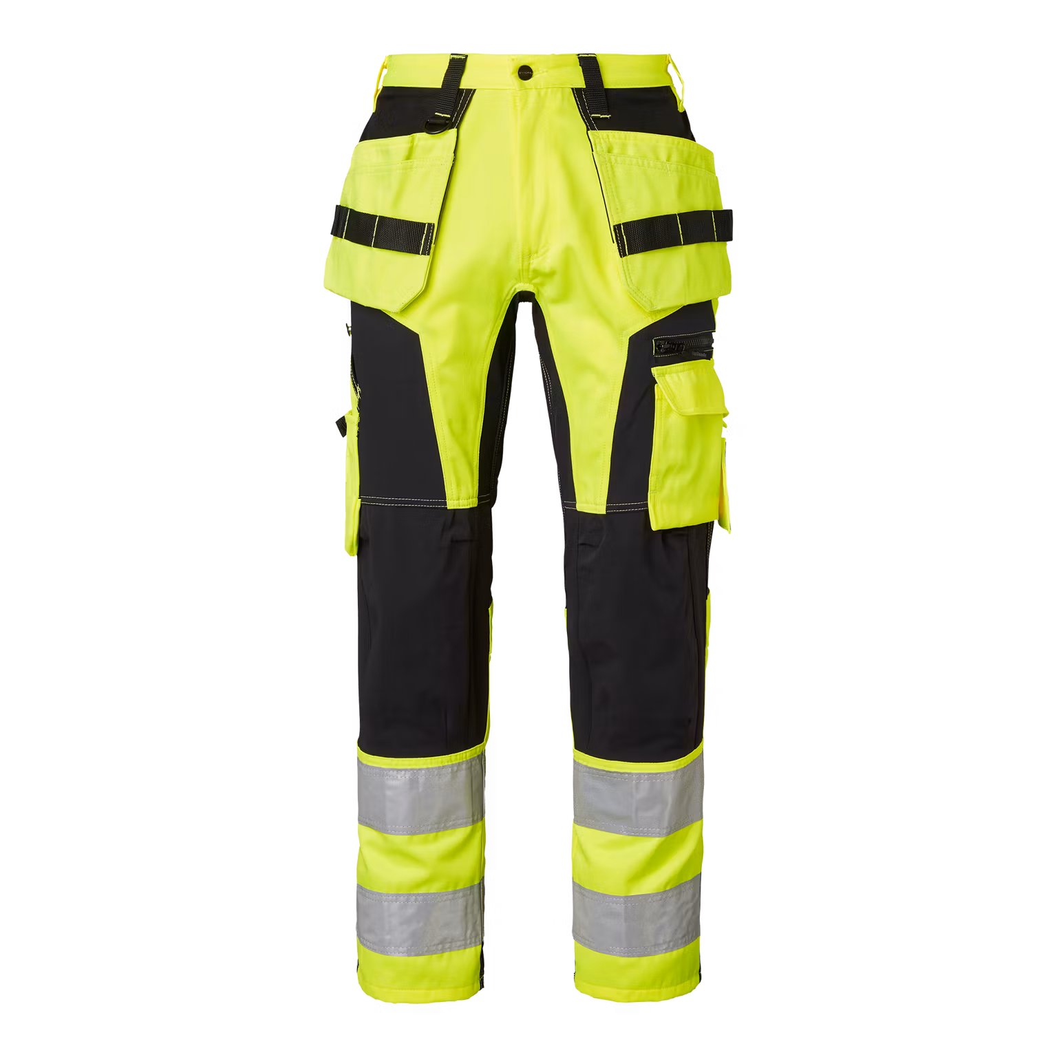 TOPSWEDE 236 Craftsmen Trousers Fluorescent yellow/black