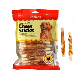 DOGMAN Tuggpinnar med Kyckling Big Pack