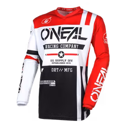 O'NEAL ELEMENT Jersey WARHAWK Black/White/Red