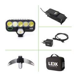 LEDX LIGHTS Enduro Kit Lite 141 Wh