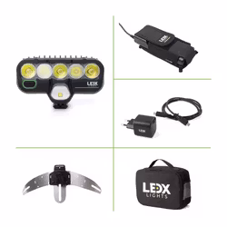 LEDX LIGHTS Enduro Kit Lite 141 Wh