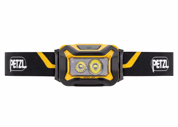 PETZL Aria 2R Headlamp Black/Yellow 600 lm