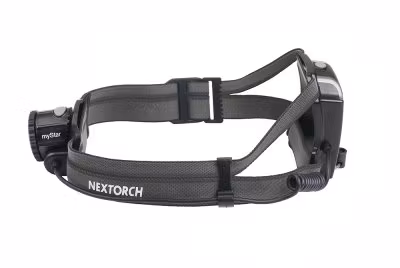 NEXTORCH Mystar 2.0 pannlampa svart, 760 lm uppladdningsbart batteri