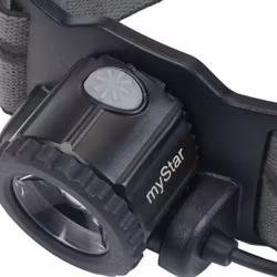 NEXTORCH Mystar 2.0 pannlampa svart, 760 lm uppladdningsbart batteri