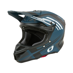 O'Neal 5SRS Polyacrylite Helmet SPIKE blue/white