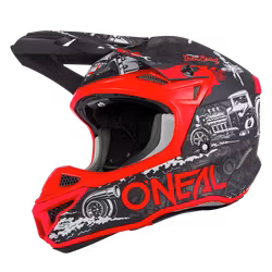 O'NEAL 5SRS Polyacrylite Helmet HR black/red