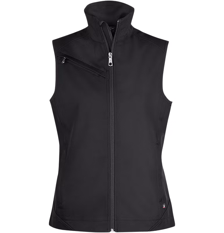 TEXSTAR Women Softshell Vest WV79 Black - M