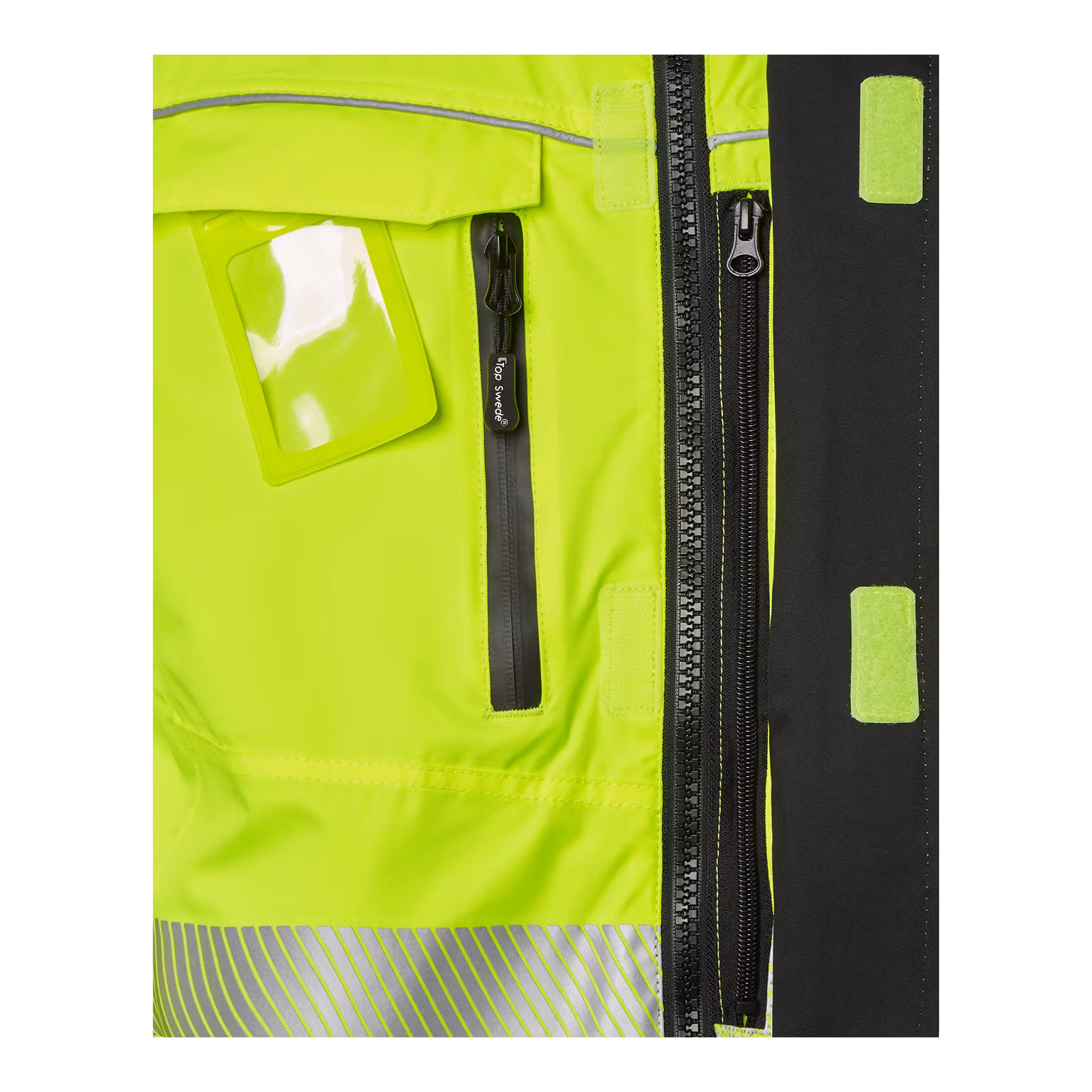 TOP SWEDE 130 Jacket Fluorescent yellow/black
