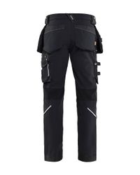 BLÅKLÄDER Hantverksbyxa 4-vägsstretch X1900 Svart