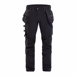 BLÅKLÄDER Hantverksbyxa 4-vägsstretch X1900 Svart