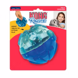 KONG Aktiveringsleksak Reward Ball Blå L