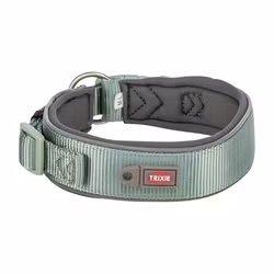 TRIXIE Premium halsband, X-bred, sage/grafit