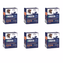 BOZITA Salmon Chunks in Jelly Våtfoder för hund 370g 6 pack
