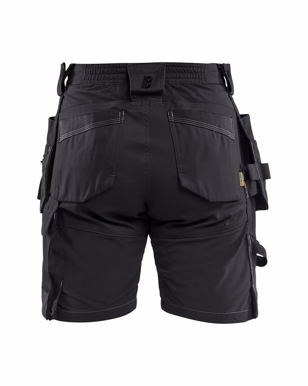 BLÅKLÄDER Hantverksshorts Stretch Dam - Svart