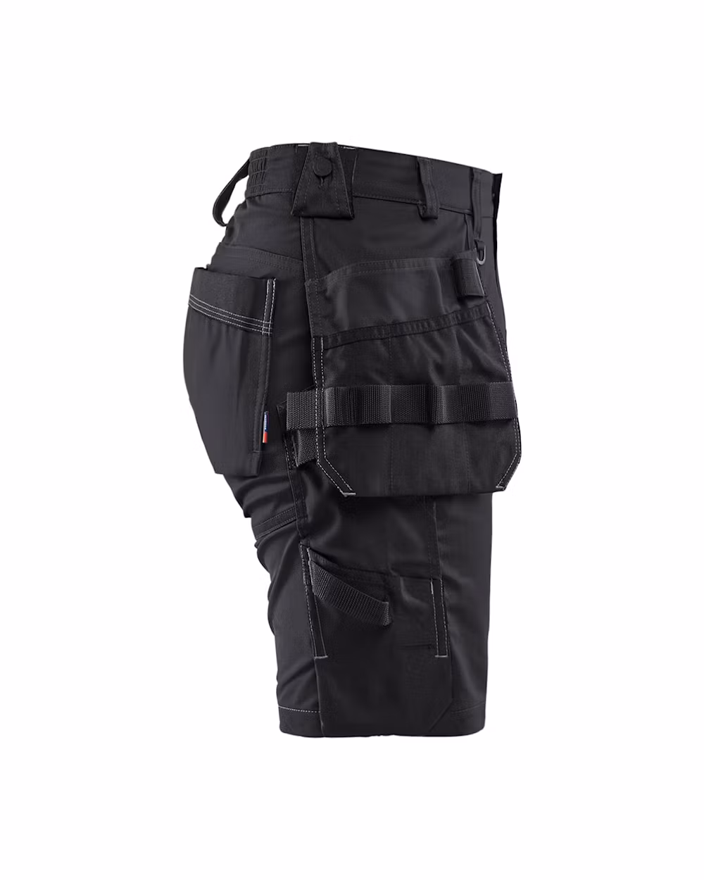 BLÅKLÄDER Hantverksshorts Stretch Dam - Svart