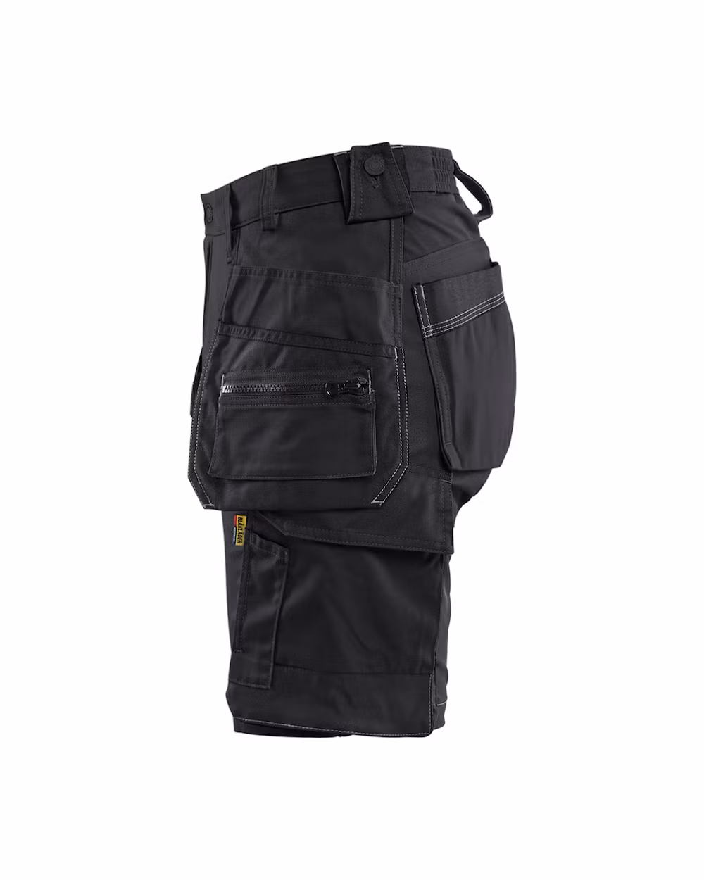 BLÅKLÄDER Hantverksshorts Stretch Dam - Svart