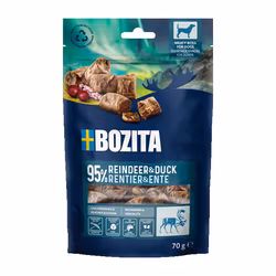 BOZITA Snacks Meaty Bites Reindeer & Duck Hundgodis 70g