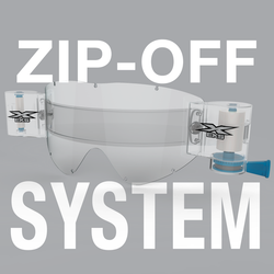 EKS Zip-Off System for GOX goggle