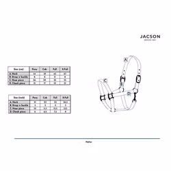 JACSON London Lädergrimma Brun