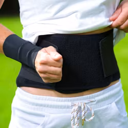 BACK ON TRACK Ryggbälte med Smal Front