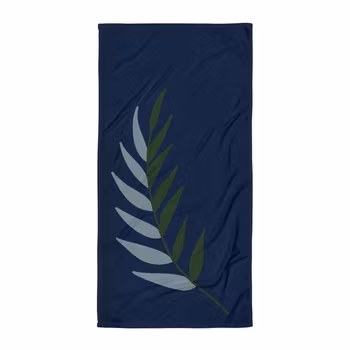 Handduk - Leaf - 150x75 cm