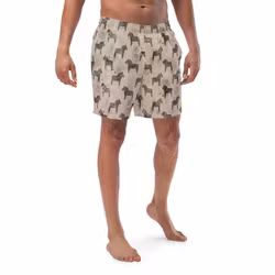 Badshorts - Dalahästar - Lera