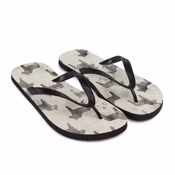 Flip-Flops - Dalahästar - Cream